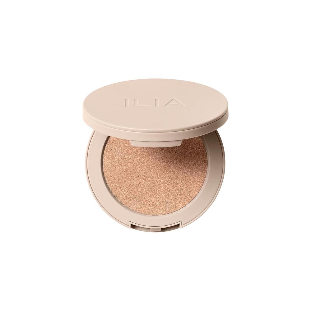 imageILIA  Lightshift Cream Highlighter  NonComedogenic LongLasting Vegan CrueltyFree  Weightless Seamless Silky Highlighter Arc  Peachy Gold 027 oz  78 gArc  Peachy Gold