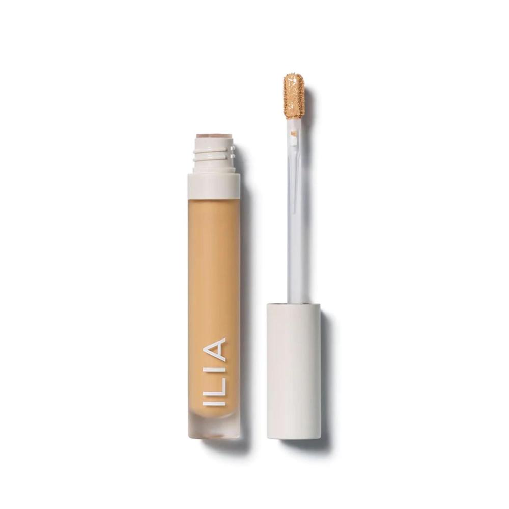 imageILIA  True Skin Serum Concealer  NonComedogenic CrueltyFree Vegan Safe For Sensitive Skin Reduces Appearance of Dark Circles  Blemishes Mallow SC25 016 oz  5 mlSC0275 Wasabi