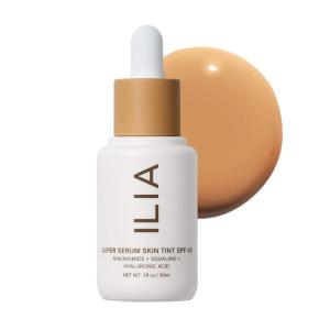 ILIA – Super Serum Skin Tint SPF 40 | Non-Comedogenic, Vegan, LIghtweight to Help Against Blue Light, + Pollution while Hydrating, Smoothing, + Refining (Kamari ST13, 1 fl oz | 30 ml)(ST11.5 Morgat (Medium  Golden Olive Undertones))