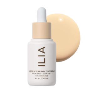 ILIA – Super Serum Skin Tint SPF 40 | Non-Comedogenic, Vegan, LIghtweight to Help Against Blue Light, + Pollution while Hydrating, Smoothing, + Refining (Kamari ST13, 1 fl oz | 30 ml)(ST02 Tulum (Very Light  Warm Undertones))