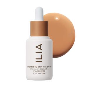 ILIA – Super Serum Skin Tint SPF 40 | Non-Comedogenic, Vegan, LIghtweight to Help Against Blue Light, + Pollution while Hydrating, Smoothing, + Refining (Kamari ST13, 1 fl oz | 30 ml)(ST12 Kokkini (Medium  Neutral Warm Undertones))