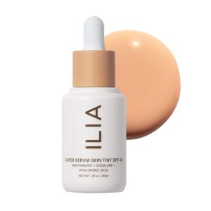 ILIA – Super Serum Skin Tint SPF 40 | Non-Comedogenic, Vegan, LIghtweight to Help Against Blue Light, + Pollution while Hydrating, Smoothing, + Refining (Kamari ST13, 1 fl oz | 30 ml)(ST06.5 Kai (Light-Medium  Cool Undertones))
