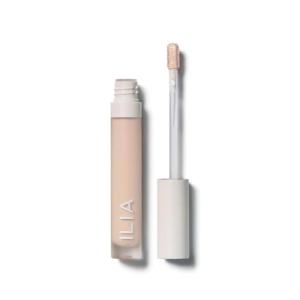 ILIA – True Skin Serum Concealer | Non-Comedogenic, Cruelty-Free, Vegan, Safe For Sensitive Skin, Reduces Appearance of Dark Circles + Blemishes (Mallow SC.25, 0.16 oz | 5 ml)(SC0.25 Mallow)
