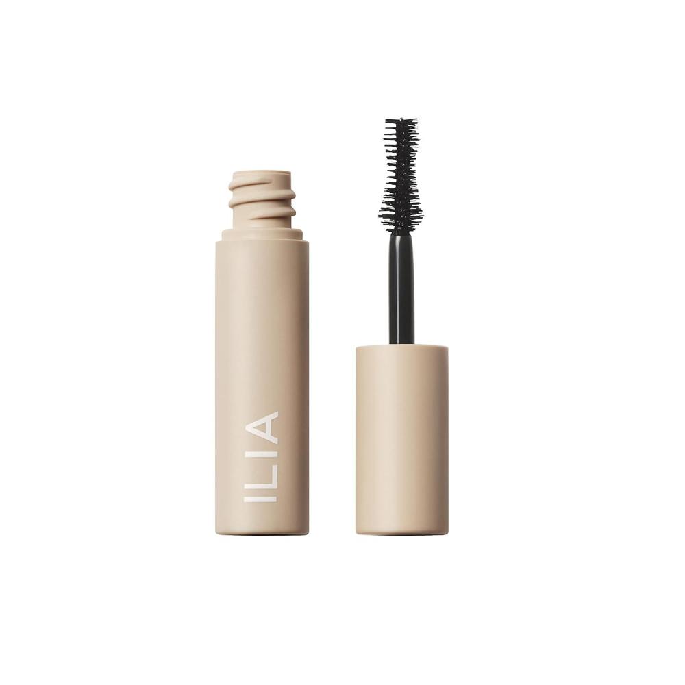 imageILIA  Fullest Volumizing Mascara  Weightless Buildable Smudge  FlakeFree Sensitive Eyes Safe  Full Thick Healthier Lashes  NonToxic Vegan CrueltyFree Full Size 032 fl oz  95 mlTravel Size