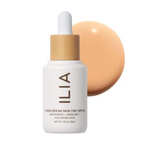 ILIA – Super Serum Skin Tint SPF 40 | Non-Comedogenic, Vegan, Lightweight to Help Against Blue Light, + Pollution while Hydrating, Smoothing, + Refining (Lovina ST19, 1 fl oz | 30 ml)(ST06 Ora (Light  Warm Undertones))