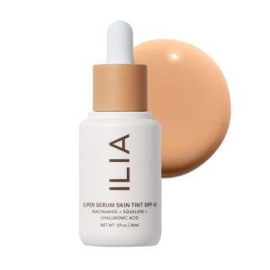 ILIA – Super Serum Skin Tint SPF 40 | Non-Comedogenic, Vegan, Lightweight to Help Against Blue Light, + Pollution while Hydrating, Smoothing, + Refining (Lovina ST19, 1 fl oz | 30 ml)(ST09 Paloma (Medium  Neutral Undertones))