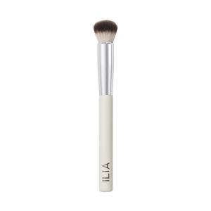 ILIA – Complexion Brush | Liquid + Cream Complexion Product Brush Made with FSC Certified Wood, Aluminum, + Soft, Vegan Bristles | Expertly Crafted | Non-Toxic, Vegan, Cruelty-Free, Recyclable