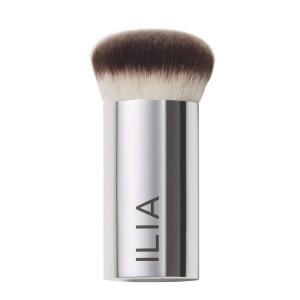ILIA – Perfecting Buff Brush | Versatile Brush For Cream or Liquid Products Made with Aluminum + Soft, Vegan Bristles | Smooth Finish | Expertly Crafted | Non-Toxic, Vegan, Cruelty-Free, Recyclable