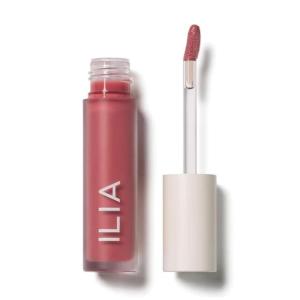 ILIA – Balmy Gloss Tinted Lip Oil | Smoothing Lip Color, Never Sticky | Hydrate, Plump + Moisturize with Hyaluronic Acid | Vegan, Cruelty + Gluten-Free (Petals, 0.14 fl oz | 4.3 ml)(Tahiti | Burnt Coral)