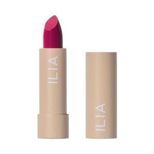 ILIA – Color Block Lipstick | Non-Toxic, Vegan, Cruelty-Free, Hydrating + Long Lasting, No Budge Color with Full Coverage (Ultra Violet (Violet With Cool Undertones), 0.14 oz | 4 g)(Knockout (Bold Magenta With Cool Undertones))