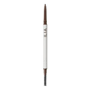 ILIA – In Full Micro-Tip Brow Pencil with Spoolie | Buildable Pigment, Fade-Resistant | Safe for Sensitive Eyes, Fragrance + Silicone-Free | Non-Toxic, Vegan, Cruelty-Free, Clean Makeup (Soft Brown)(Dark Brown)