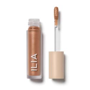ILIA – Matte Liquid Powder Eye Tint | Cream-to-Powder Eyeshadow, Smudge-Resistant, Quick-Dry, Weightless, Water-Based | Non-Toxic, Vegan, Cruelty-Free, Clean Makeup (Cork, 0.12 fl oz | 3.5 ml)(Burnish | Golden Copper Pearl)