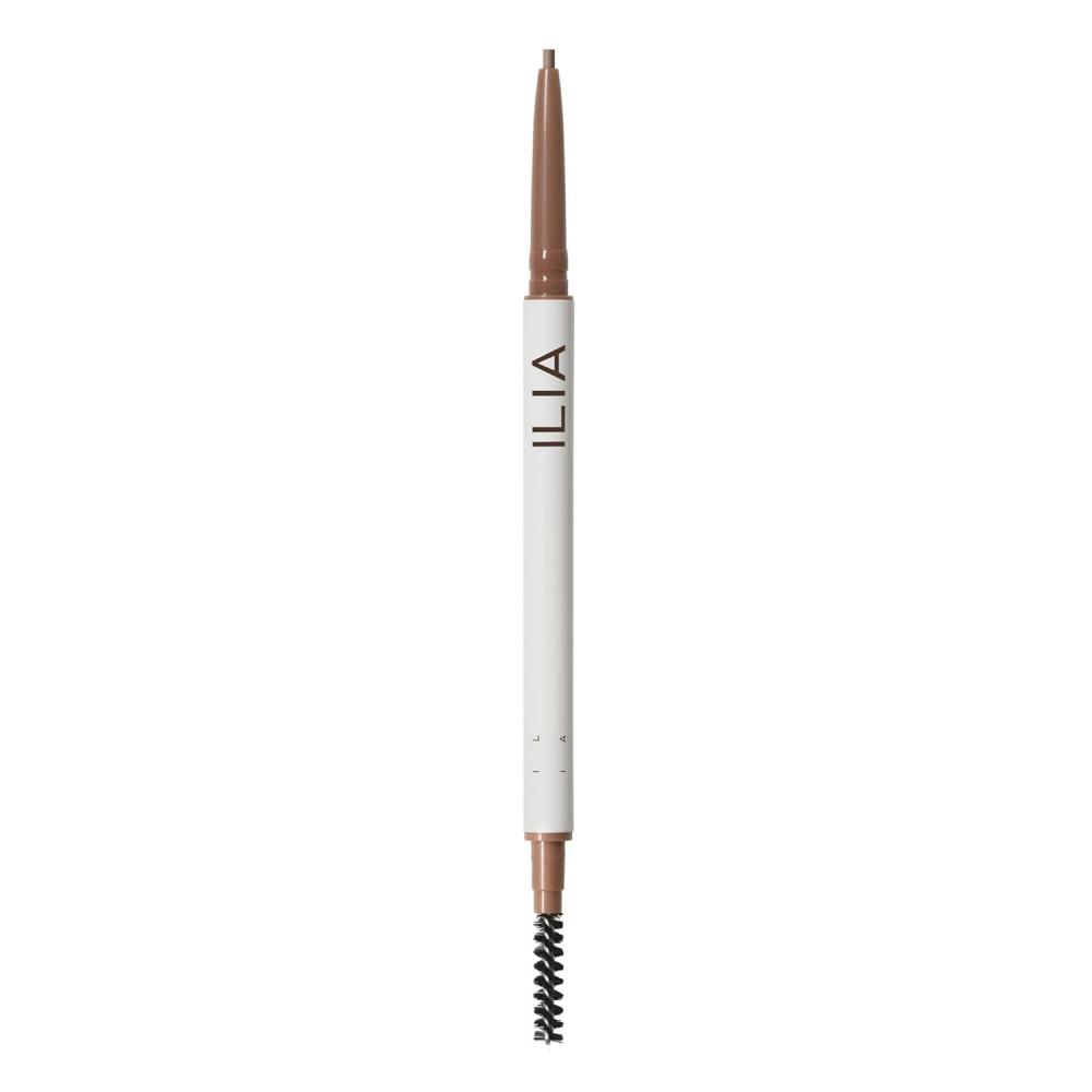 imageILIA  In Full MicroTip Brow Pencil with Spoolie  Buildable Pigment FadeResistant  Safe for Sensitive Eyes Fragrance  SiliconeFree  NonToxic Vegan CrueltyFree Clean Makeup BlondeBlonde
