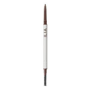 ILIA – In Full Micro-Tip Brow Pencil with Spoolie | Buildable Pigment, Fade-Resistant | Safe for Sensitive Eyes, Fragrance + Silicone-Free | Non-Toxic, Vegan, Cruelty-Free, Clean Makeup (Blonde)(Soft Brown)