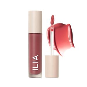 ILIA – Overglaze Hydrating Lip Gloss | Long-Wear, Non-Sticky, 24-Hour Hydration | Smooth + Plump | Vegan + Silicone-, Gluten-, Nanoparticles-Free (Clay)(Enamel | Mauve Pink)