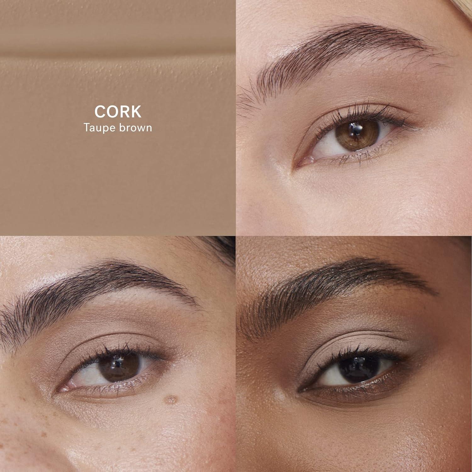 imageILIA Matte Liquid Powder Eye Tint CreamtoPowder Eyeshadow SmudgeResistant QuickDry Weightless WaterBased NonToxic Vegan CrueltyFree Clean Makeup Ochre 012 fl oz 35 mlCork Taupe Brown