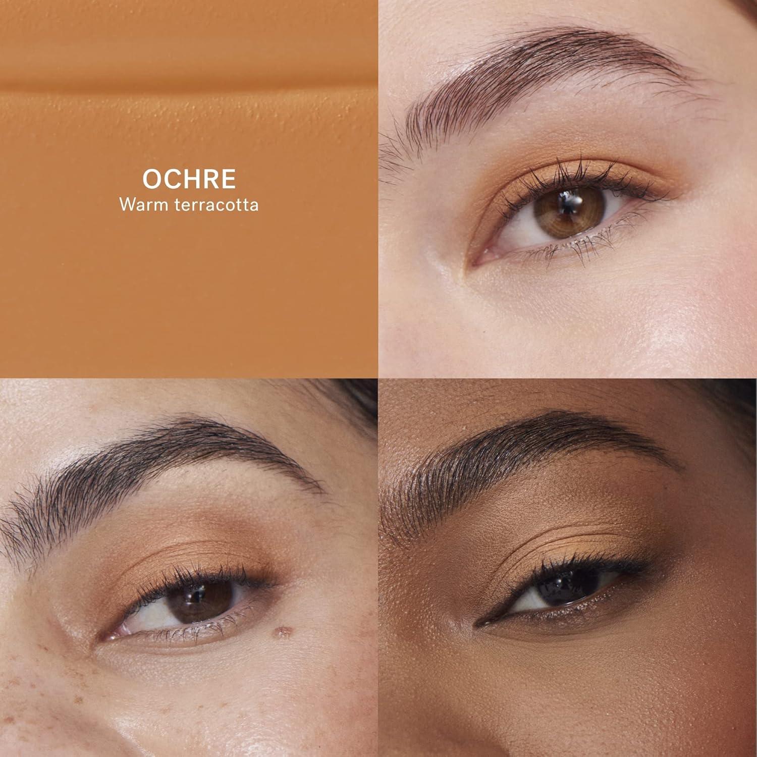 imageILIA Matte Liquid Powder Eye Tint CreamtoPowder Eyeshadow SmudgeResistant QuickDry Weightless WaterBased NonToxic Vegan CrueltyFree Clean Makeup Ochre 012 fl oz 35 mlOchre Warm Terracotta