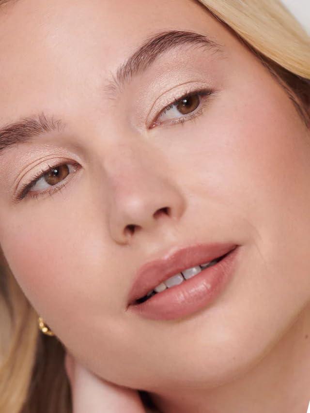 imageILIA Matte Liquid Powder Eye Tint CreamtoPowder Eyeshadow SmudgeResistant QuickDry Weightless WaterBased NonToxic Vegan CrueltyFree Clean Makeup Ochre 012 fl oz 35 mlGlaze Warm Champagne Pearl