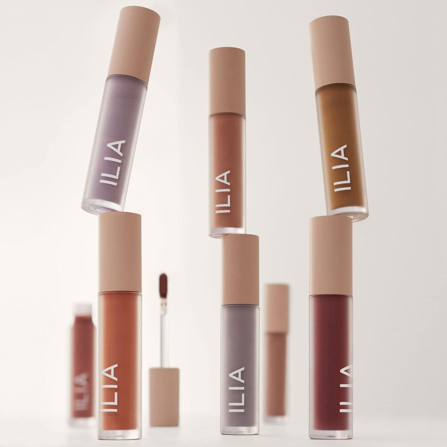 imageILIA Matte Liquid Powder Eye Tint CreamtoPowder Eyeshadow SmudgeResistant QuickDry Weightless WaterBased NonToxic Vegan CrueltyFree Clean Makeup Ochre 012 fl oz 35 mlOchre Warm Terracotta