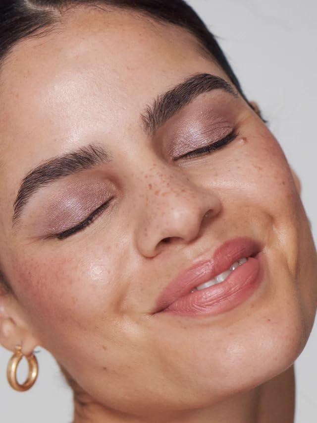 imageILIA Matte Liquid Powder Eye Tint CreamtoPowder Eyeshadow SmudgeResistant QuickDry Weightless WaterBased NonToxic Vegan CrueltyFree Clean Makeup Ochre 012 fl oz 35 mlDim Gray Lavender Pearl