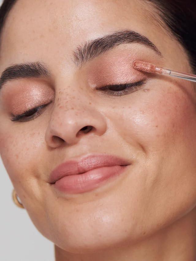 imageILIA Matte Liquid Powder Eye Tint CreamtoPowder Eyeshadow SmudgeResistant QuickDry Weightless WaterBased NonToxic Vegan CrueltyFree Clean Makeup Ochre 012 fl oz 35 mlMythic Rose Gold Pearl