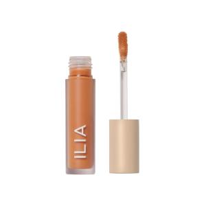 ILIA – Matte Liquid Powder Eye Tint | Cream-to-Powder Eyeshadow, Smudge-Resistant, Quick-Dry, Weightless, Water-Based | Non-Toxic, Vegan, Cruelty-Free, Clean Makeup (Ochre, 0.12 fl oz | 3.5 ml)(Ochre | Warm Terracotta)