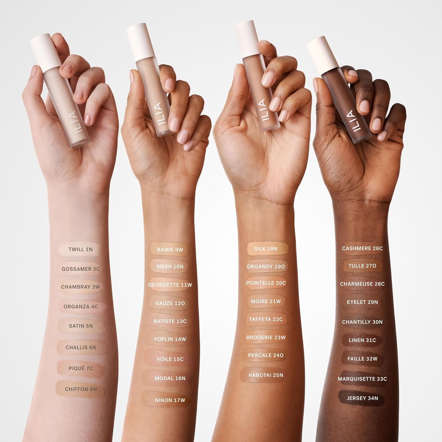 image:imageILIA Skin Blur Serum Concealer SelfSetting 12Hour Wear Medium Coverage CreaseResistant Hydrating Safe for Sensitive Skin Clean CrueltyFree amp Vegan 10N Mesh 02 fl oz 6 ml22C Taffeta