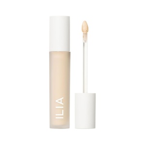 ILIA – Skin Blur Serum Concealer | Self-Setting 12-Hour Wear | Medium Coverage | Crease-Resistant | Hydrating | Safe for Sensitive Skin, Clean, Cruelty-Free & Vegan (3W Chambray, 0.2 fl oz | 6 ml)(3W Chambray)