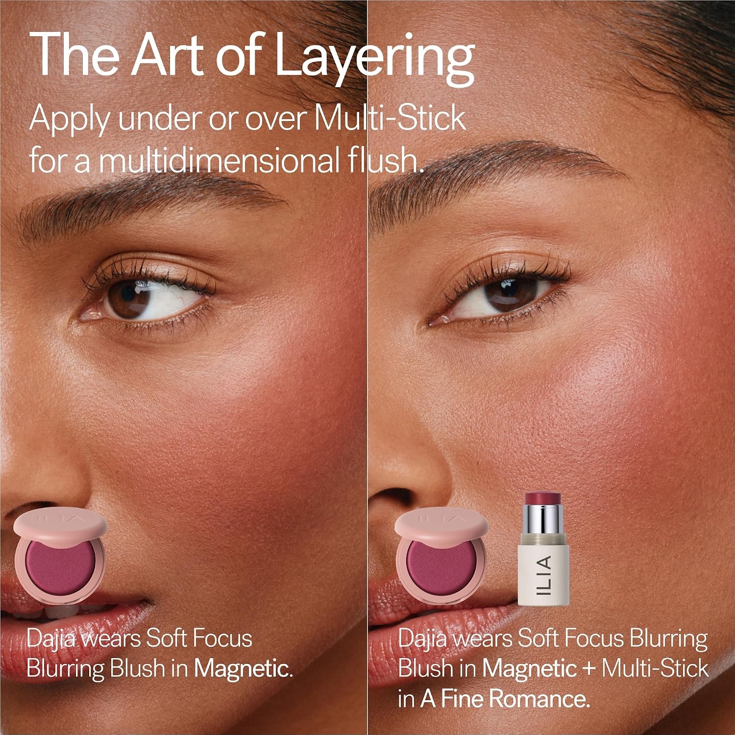 image:imageILIA Soft Focus Blurring Blush Flutter 12HR Wear Blurring Smoothing Buildable Formulated Without Talc Safe for Sensitive Skin Clean CrueltyFree amp VeganPulse Bright Coral