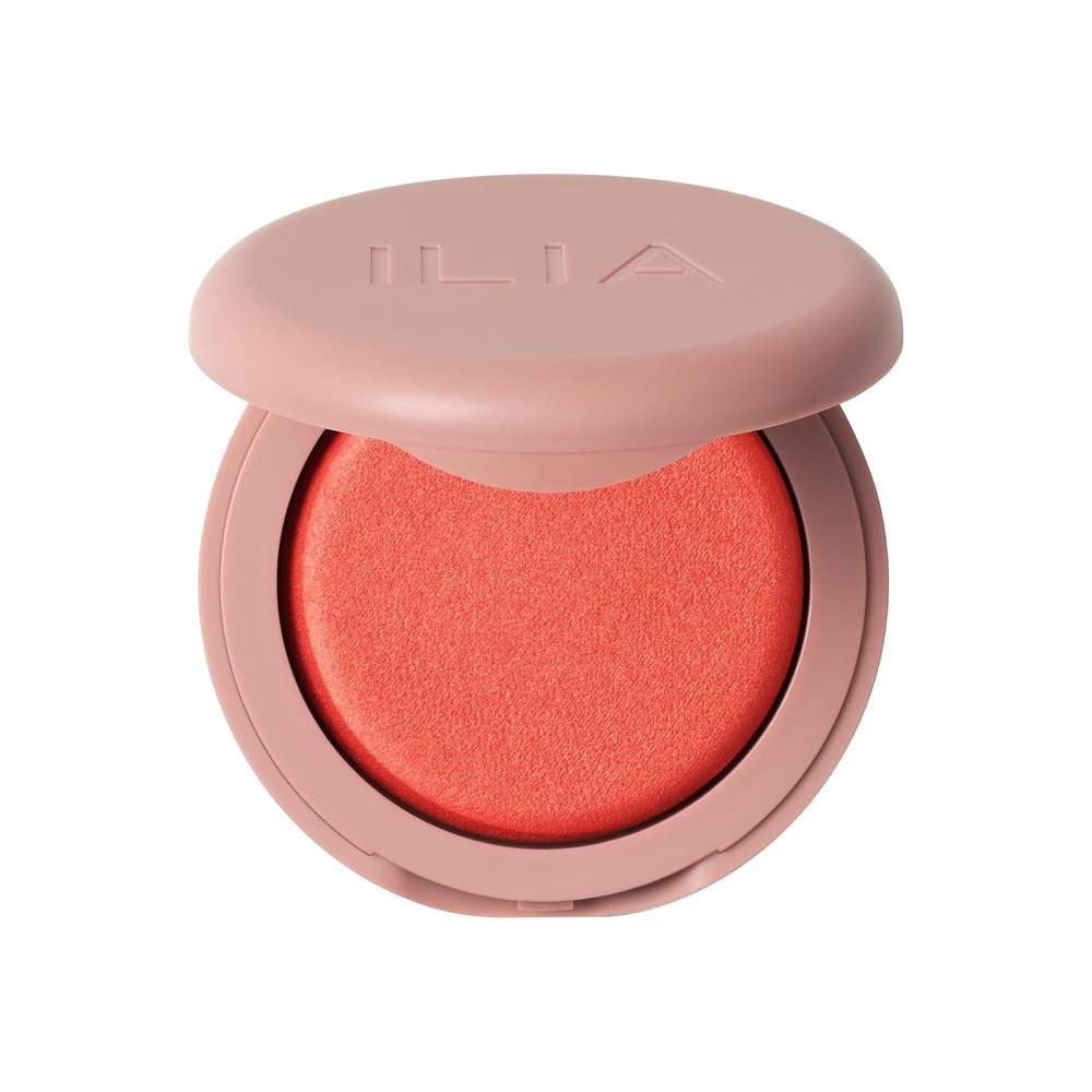 image:imageILIA Soft Focus Blurring Blush Flutter 12HR Wear Blurring Smoothing Buildable Formulated Without Talc Safe for Sensitive Skin Clean CrueltyFree amp VeganPulse Bright Coral